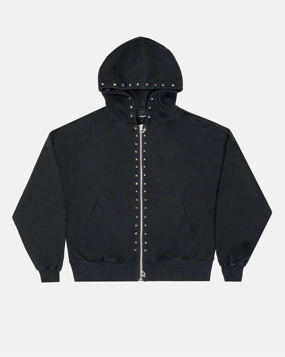 2010 ZIP HOODIE BLACK - Image 2
