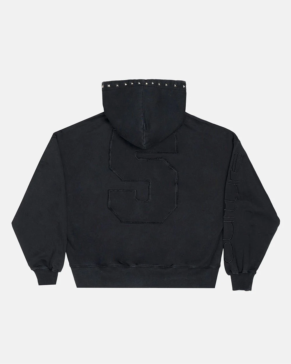 2010 ZIP HOODIE BLACK - Image 4