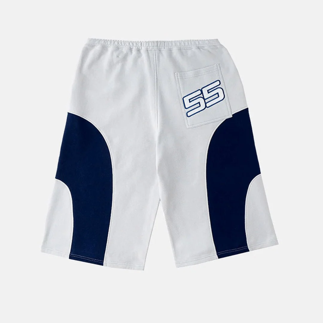 55 SWEAT SHORTS LIGHT GREY - Image 7