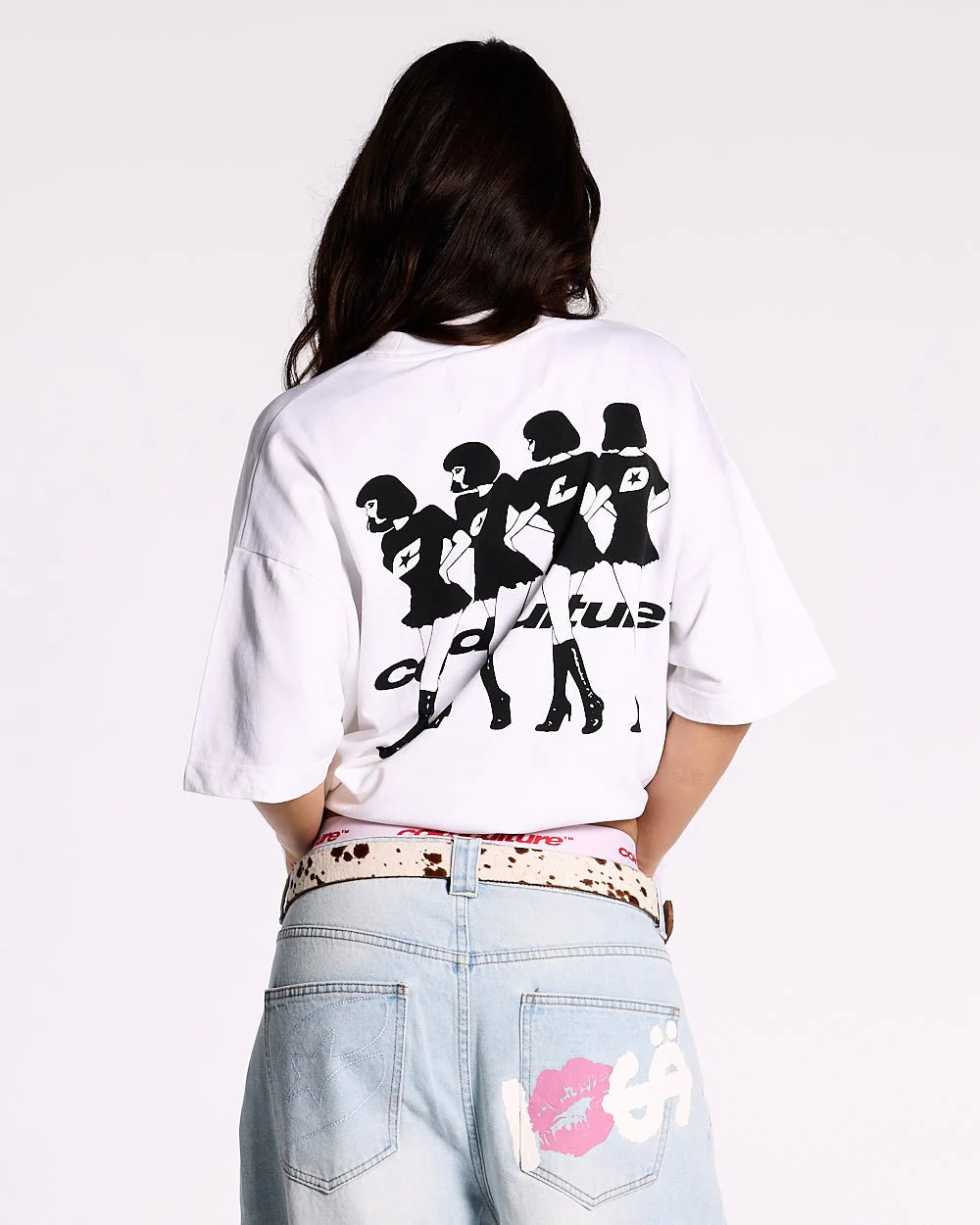ABOUT LAST NIGHT TEE WHITE - Image 5