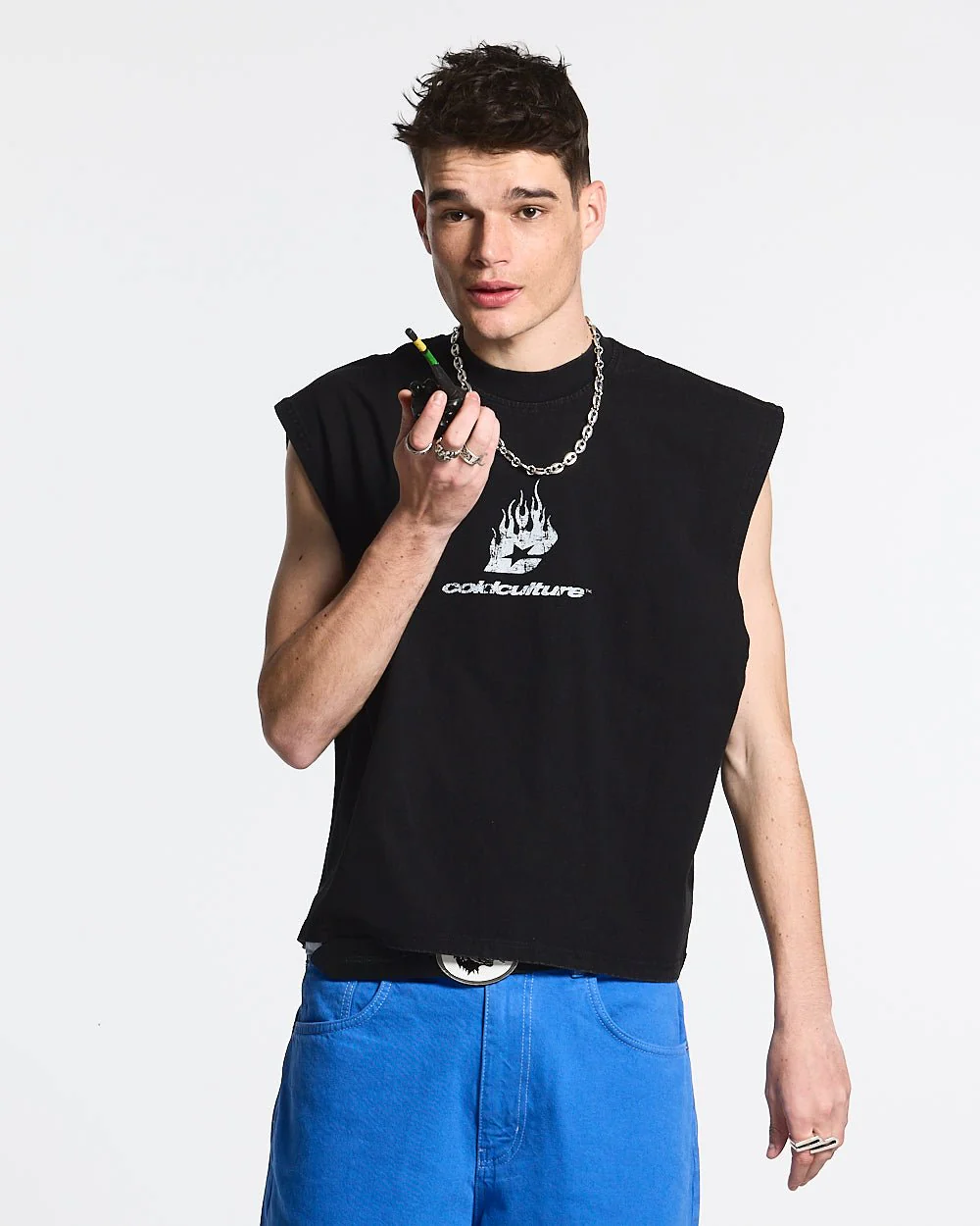 ACID BLACK BOXY TANK - Image 2
