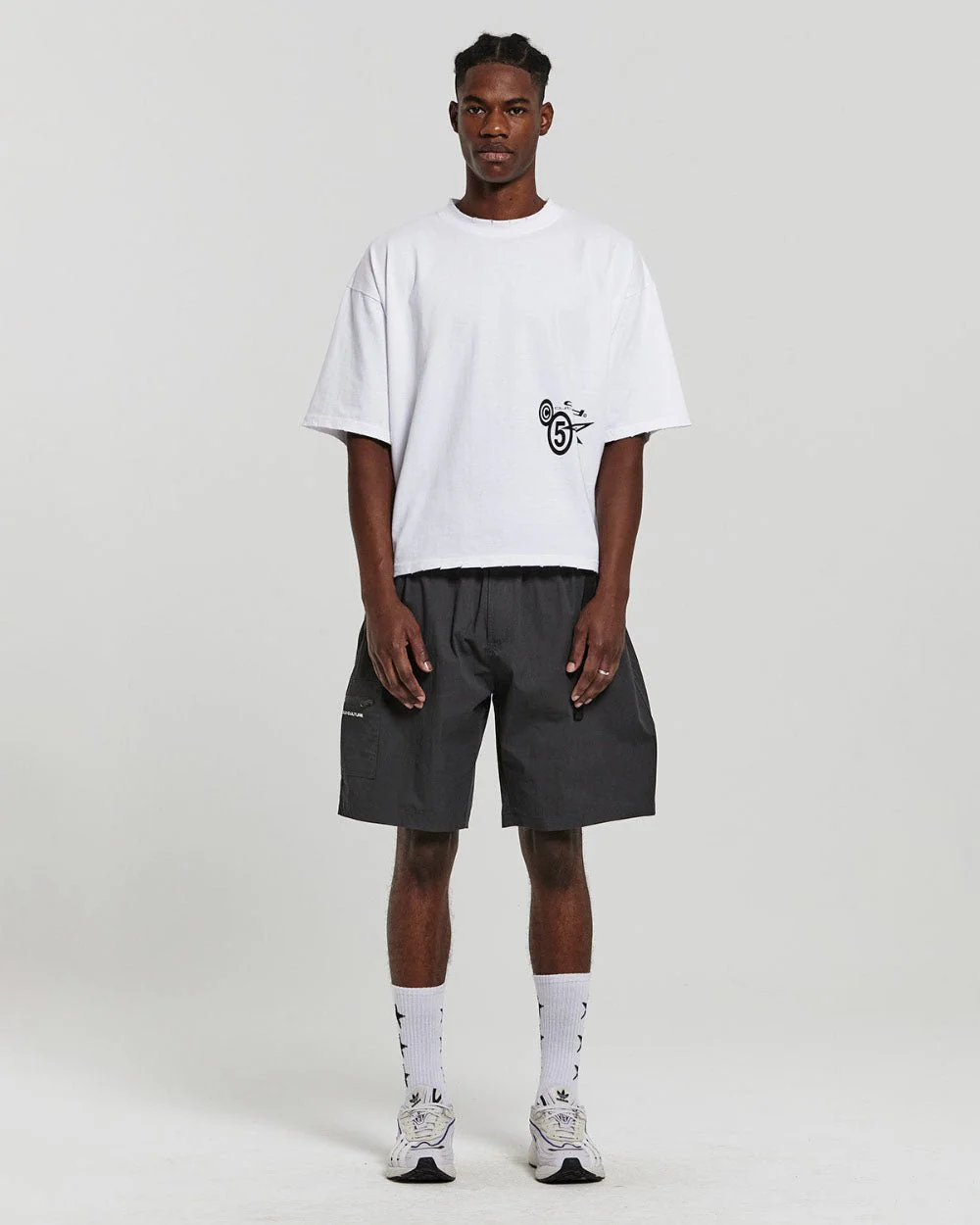 ACTIVE SHORTS DARK GREY - Image 3
