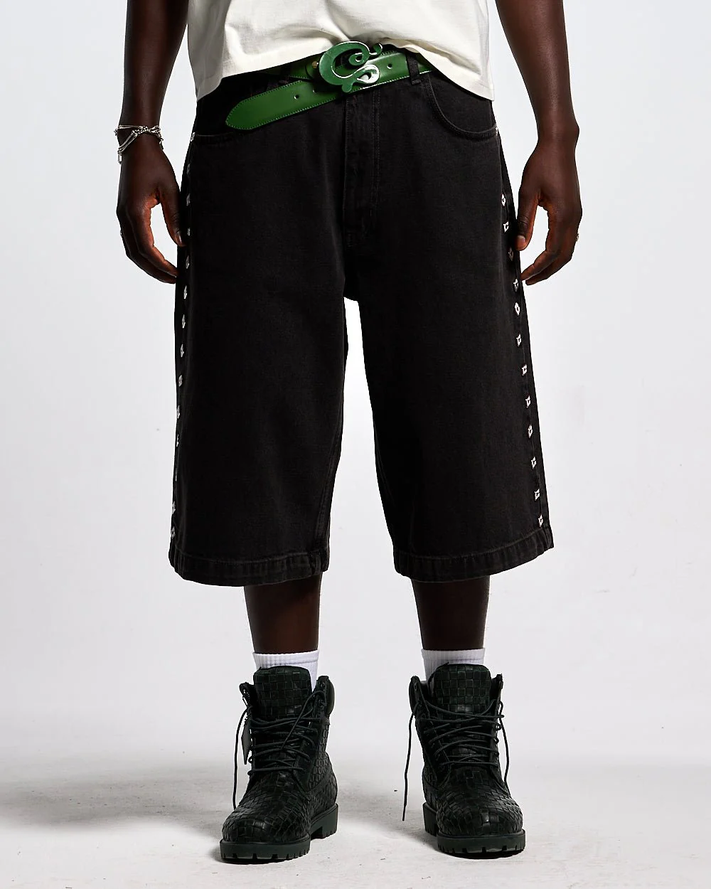 BADGES JORTS BLACK LICORICE - Image 5