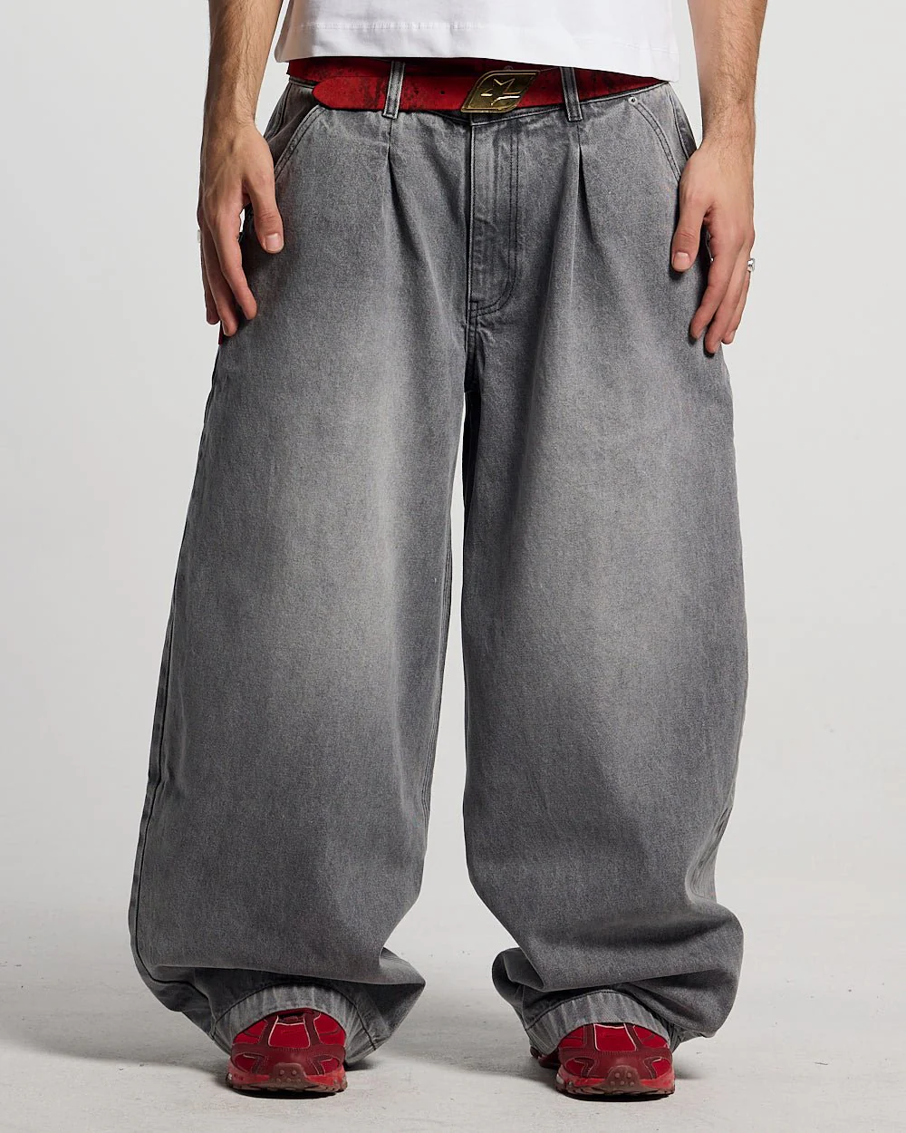 BARREL V4 PANTS GREY - Image 3
