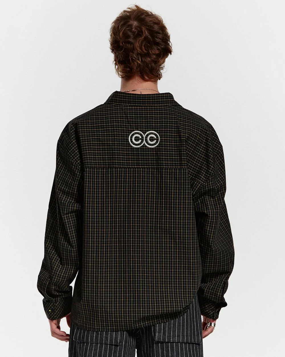 BRICK LANE SHIRT BLACK SQUARE - Image 4