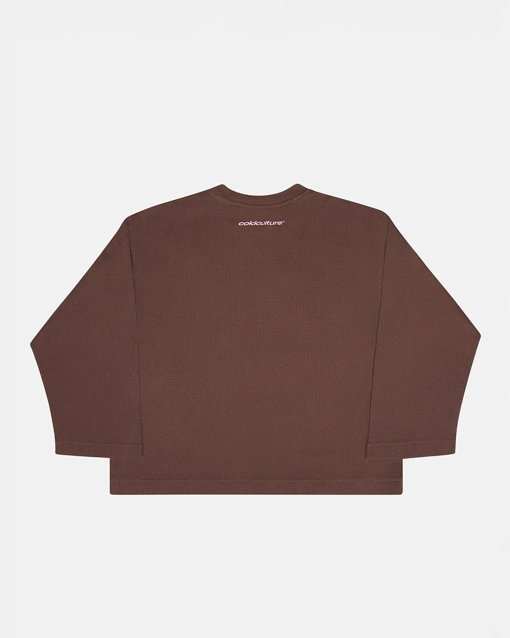 BURNT ICONS LONGSLEEVE OFF BROWN - Image 2