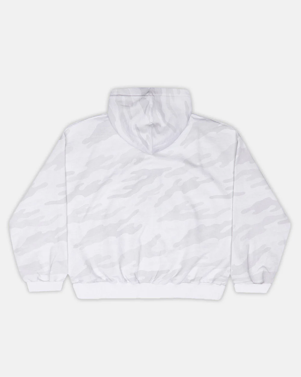CAMO ZIP HOODIE GREY - Image 2