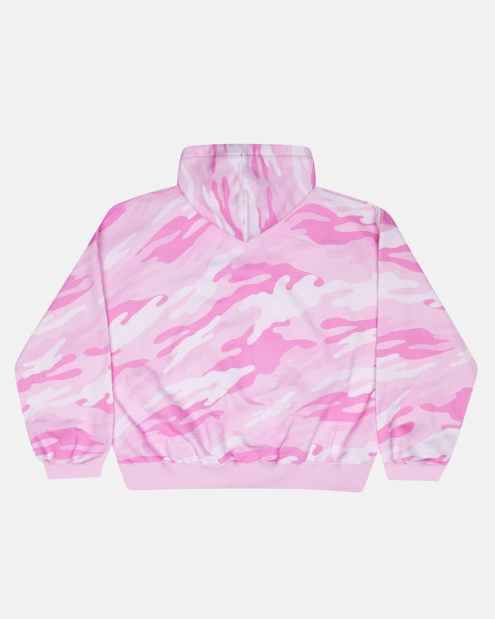 CAMO ZIP HOODIE PINK - Image 2