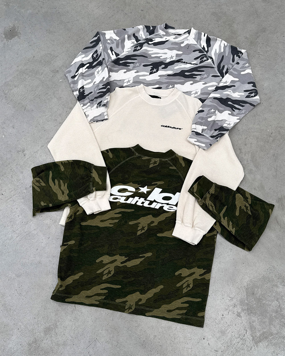 CAMO THERMAL LONGSLEEVE TEE GREY - Image 7