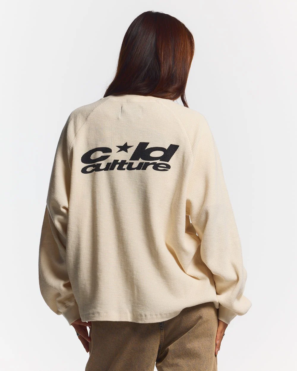 THERMAL LONGSLEEVE TEE WHITE - Image 5