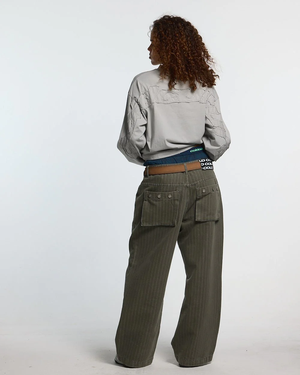 CASINO PANTS GREEN DENIM - Image 4