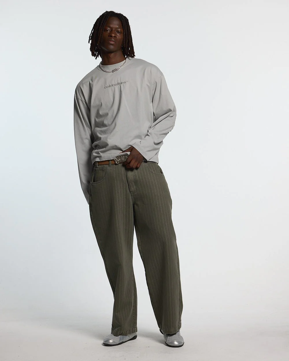 CASINO PANTS GREEN DENIM - Image 7