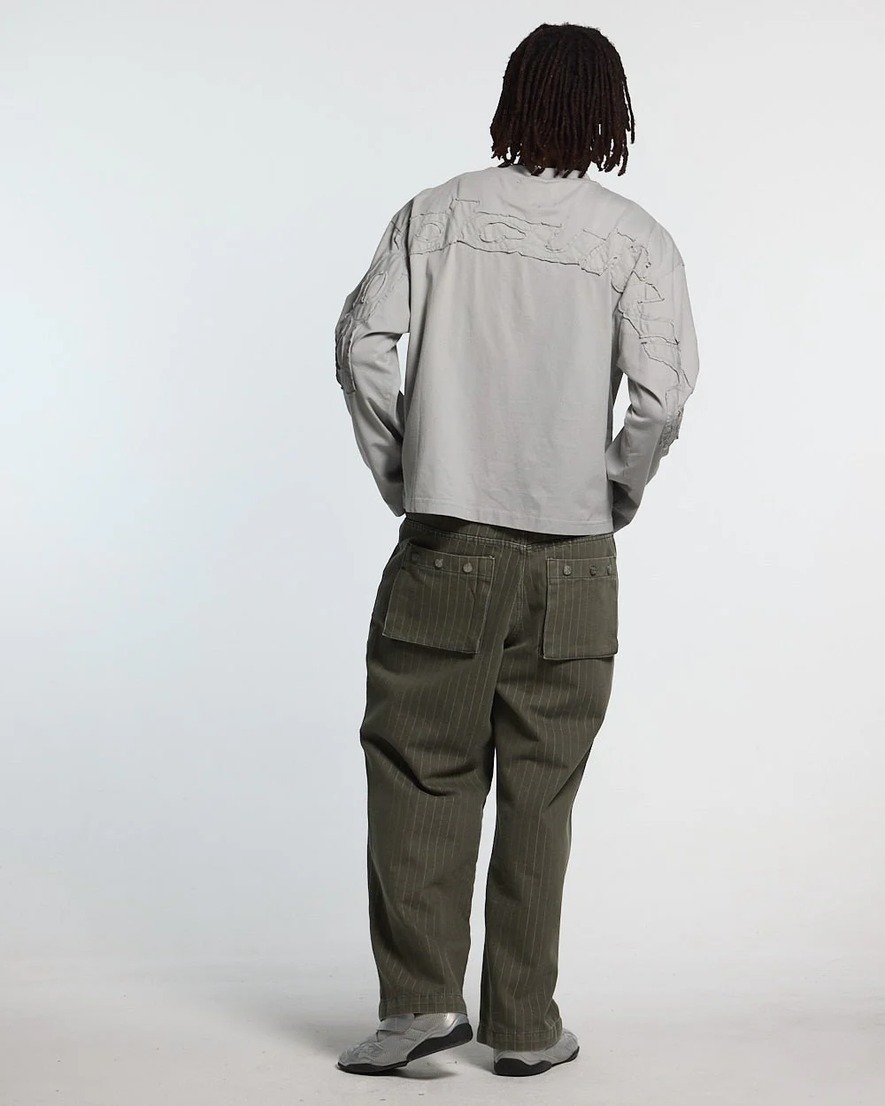 CASINO PANTS GREEN DENIM - Image 8