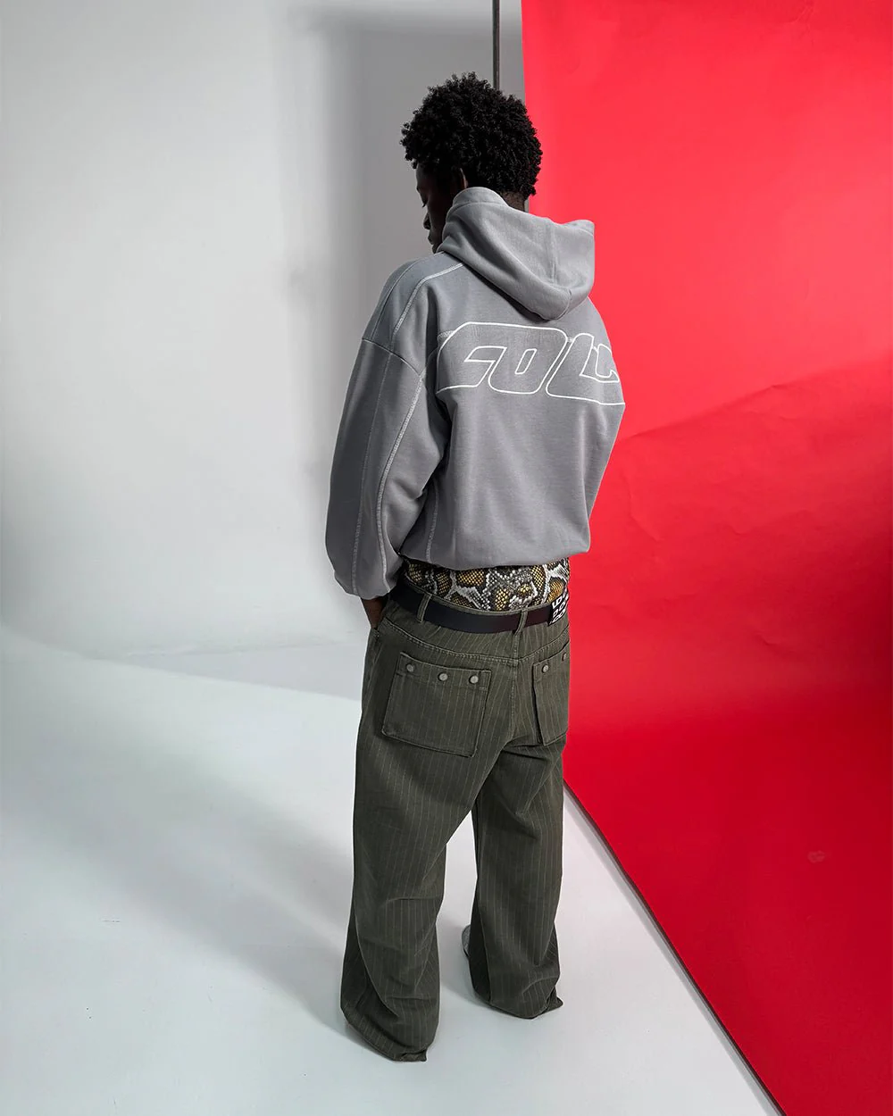 CASINO PANTS GREEN DENIM - Image 9
