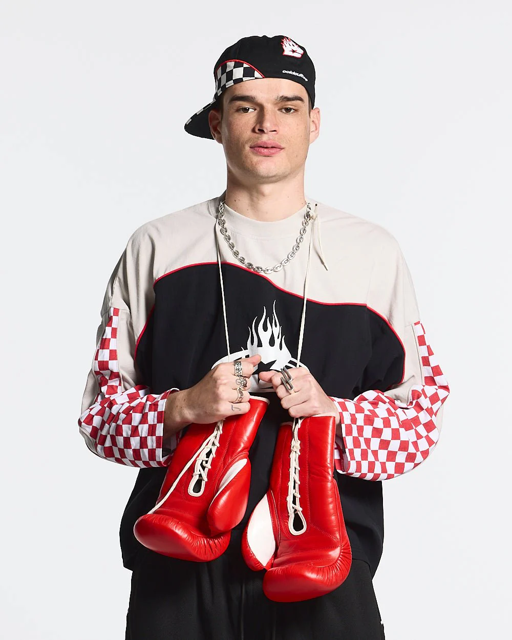 CHESS FLAMES TEE - Image 3