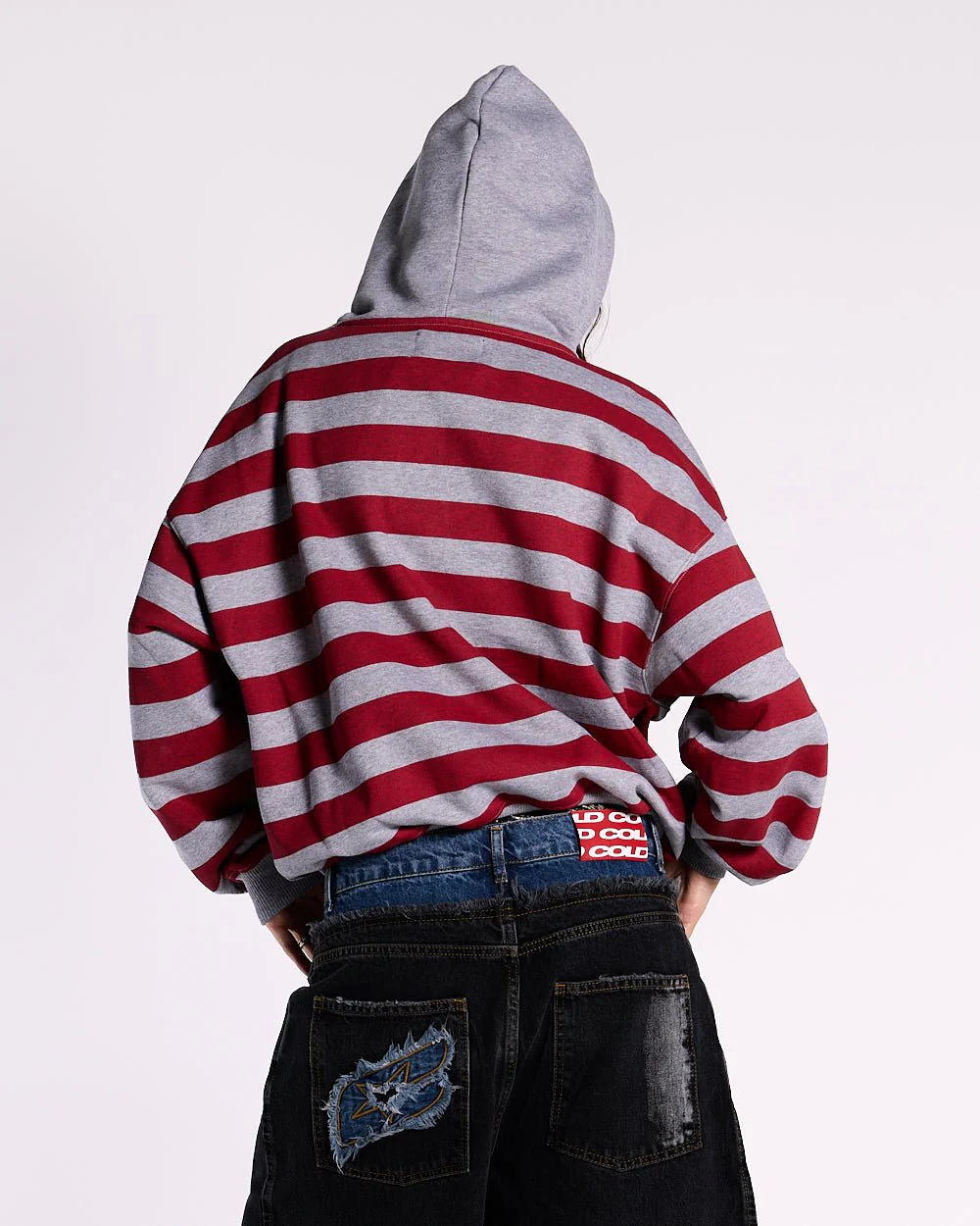 CHEWING GUM HOODIE GREY - Image 6