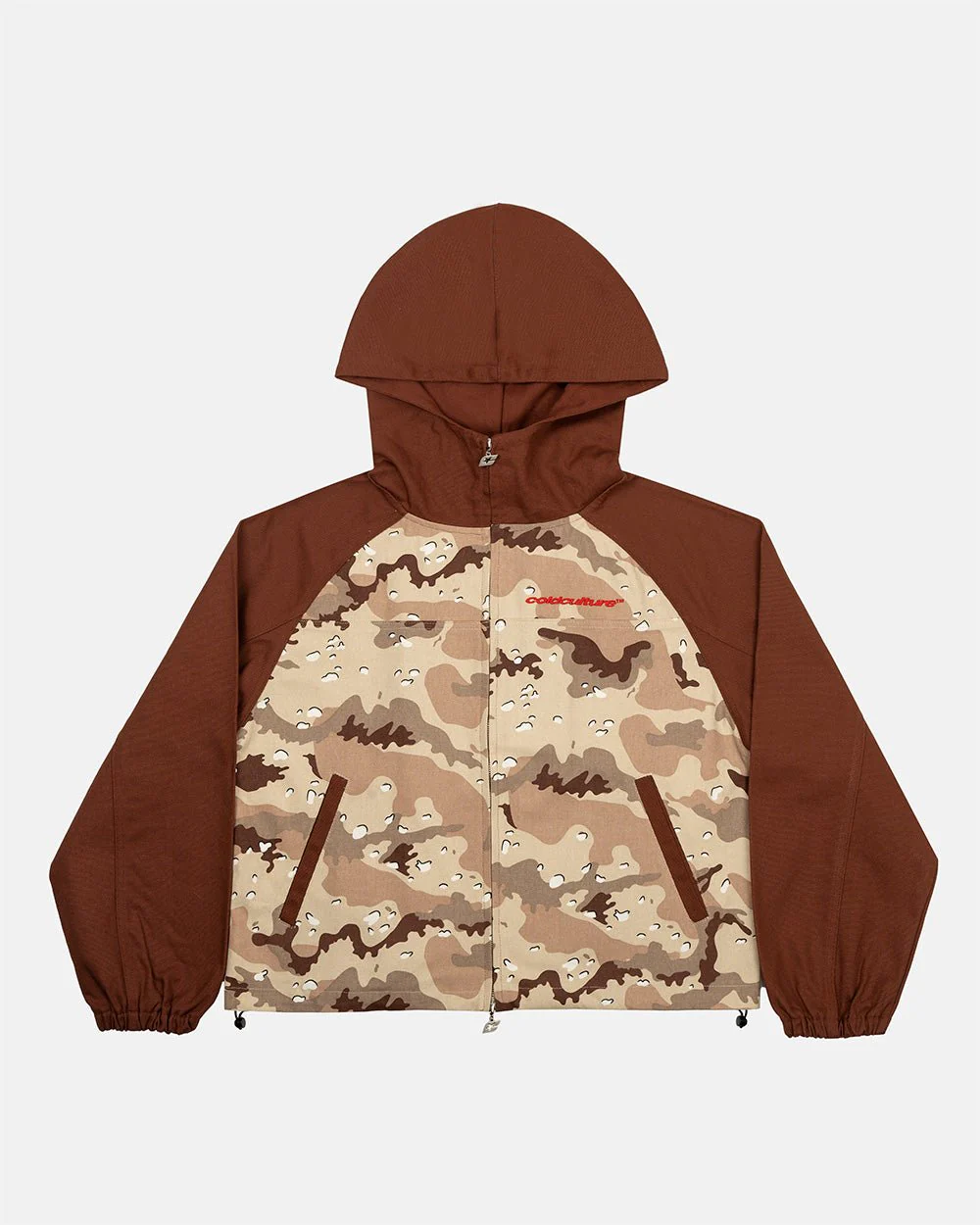 CHIPPED CAMO JACKET BROWN & CAMO