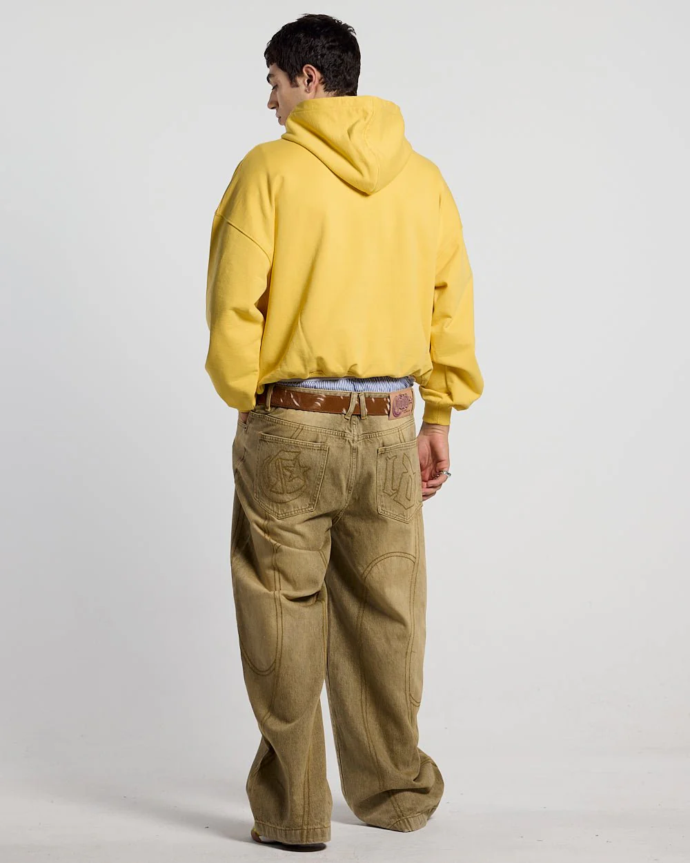 COLD 521 HOODIE YELLOW - Image 4