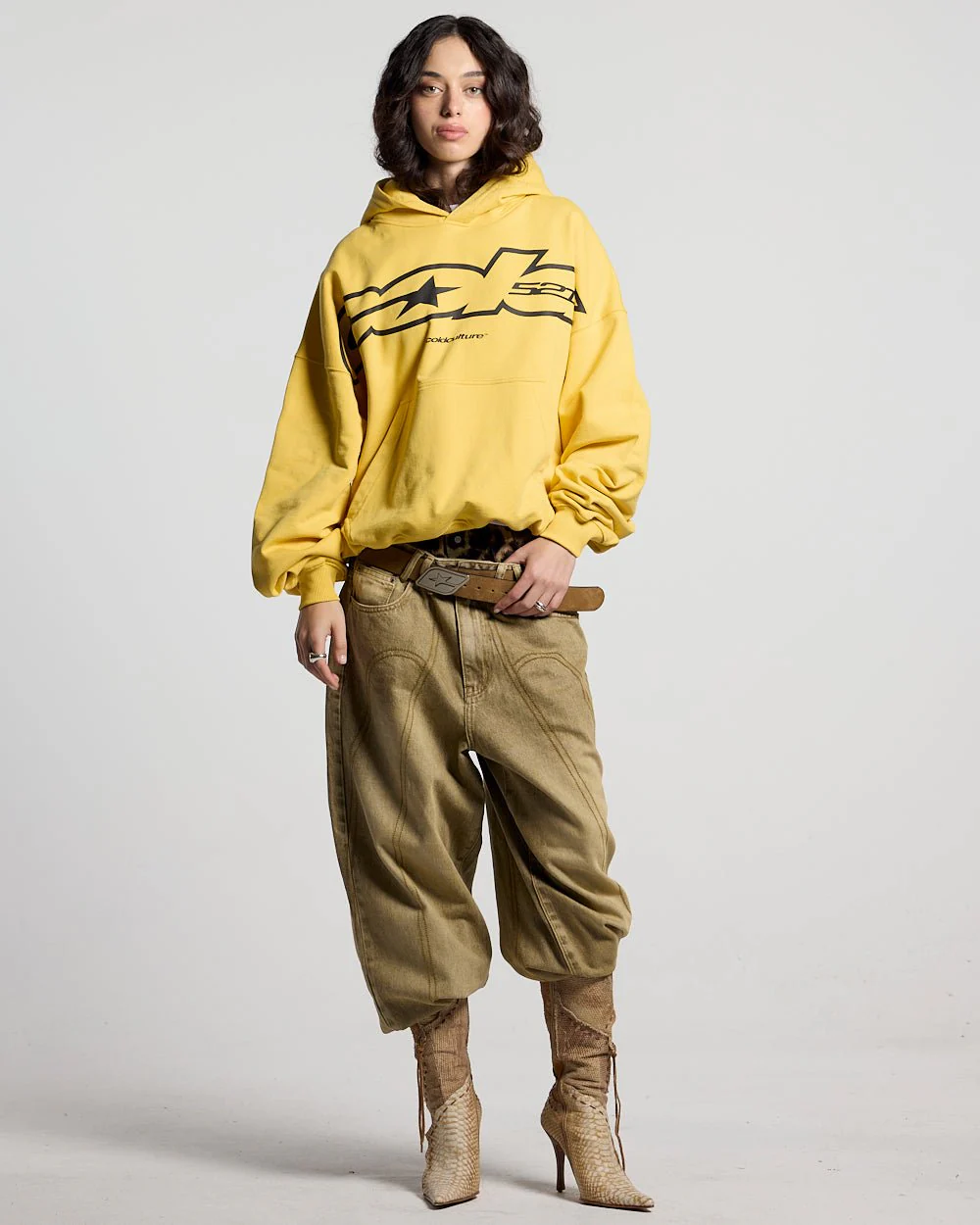 COLD 521 HOODIE YELLOW - Image 5