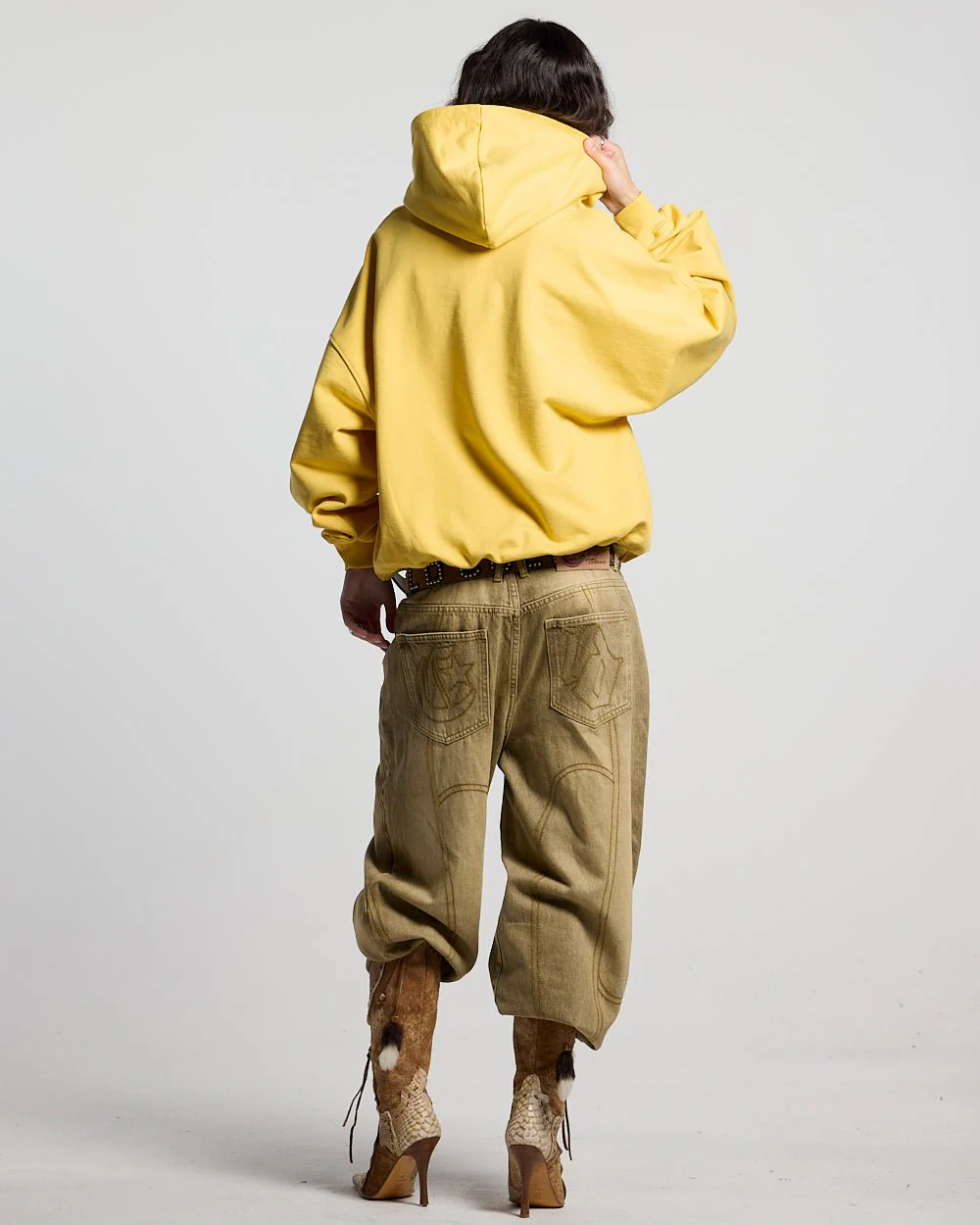 COLD 521 HOODIE YELLOW - Image 6