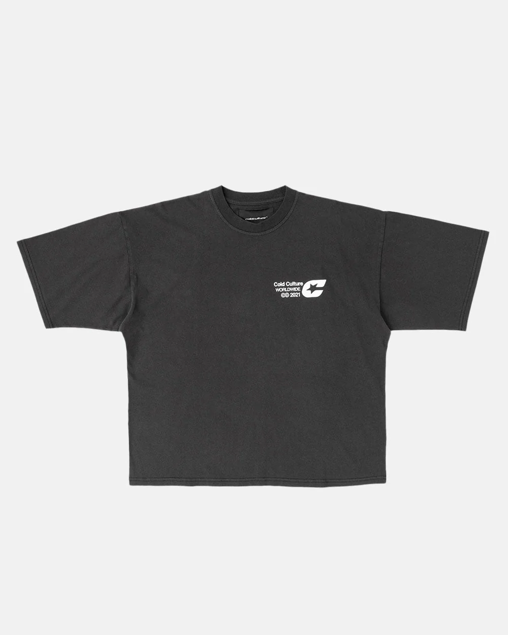 COLD LOGOS TEE BLACK - Image 3