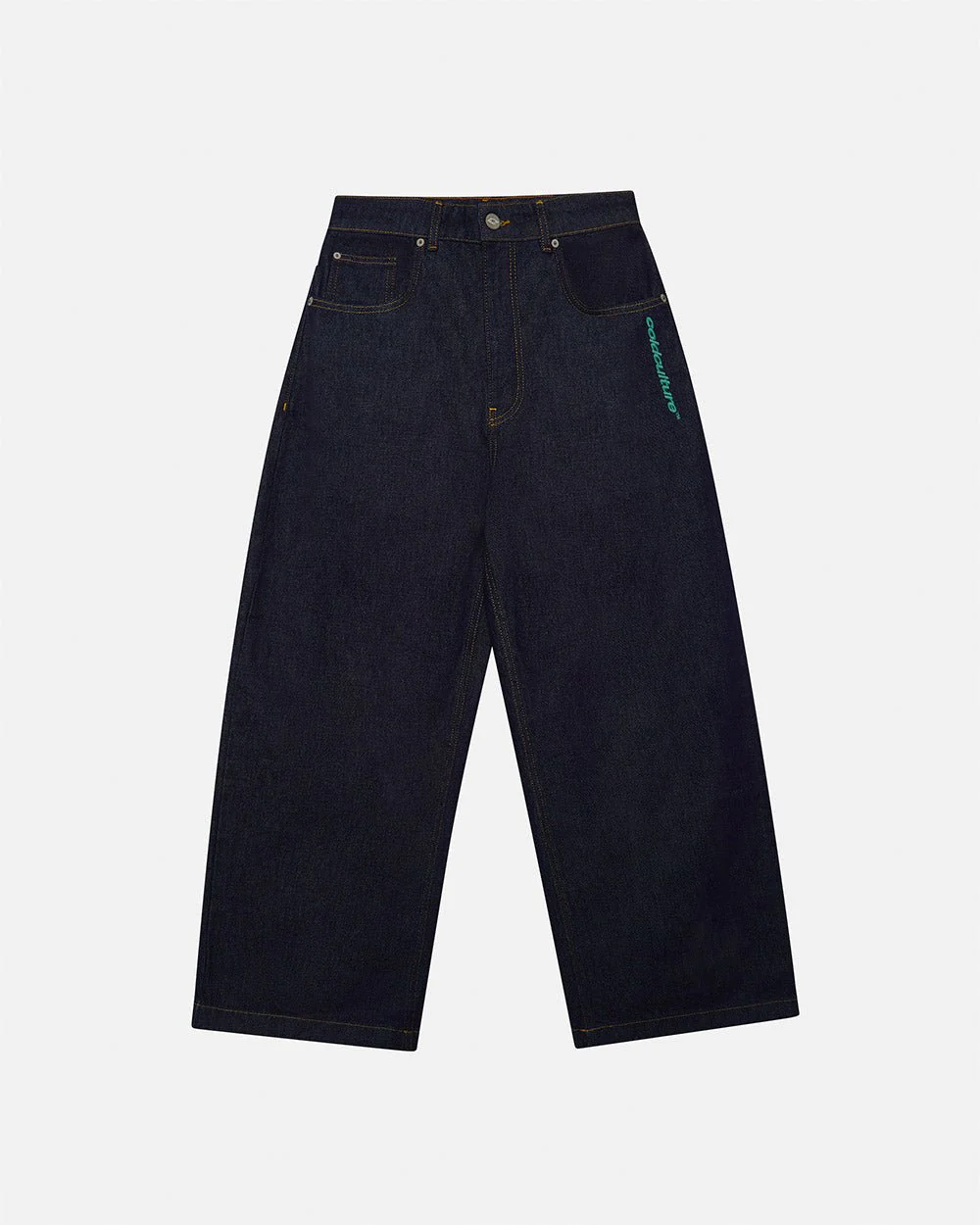 COLLEGE V3 PANTS RAW DENIM - Image 2