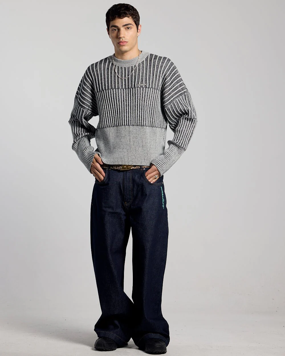 COLLEGE V3 PANTS RAW DENIM - Image 6