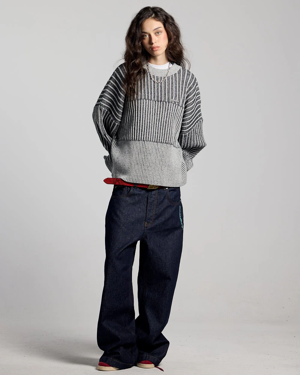 COLLEGE V3 PANTS RAW DENIM - Image 8
