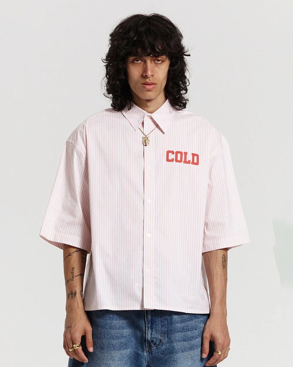 COUNTDOWN SHIRT PINK STRIPES - Image 3