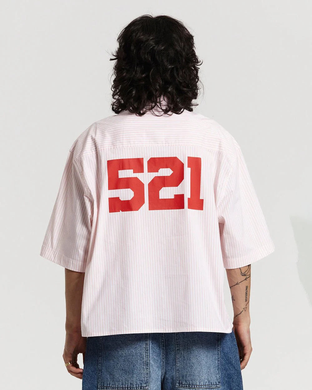 COUNTDOWN SHIRT PINK STRIPES - Image 4