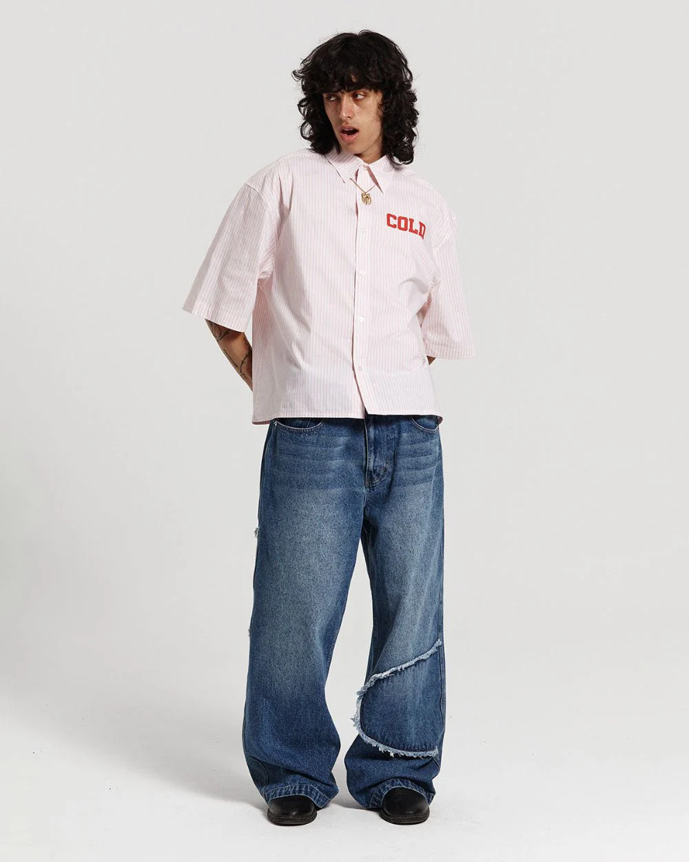 COUNTDOWN SHIRT PINK STRIPES - Image 7
