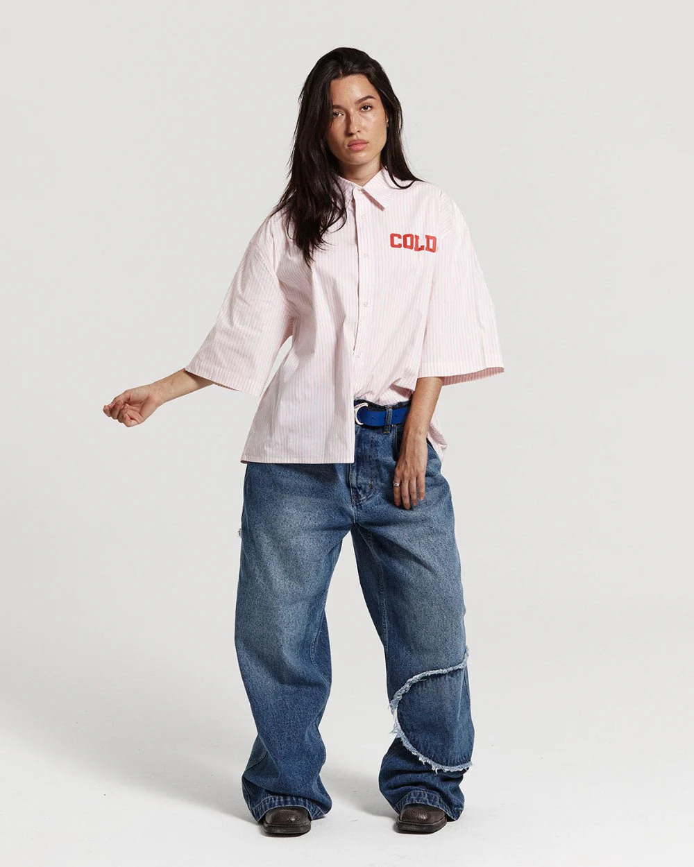 COUNTDOWN SHIRT PINK STRIPES - Image 9
