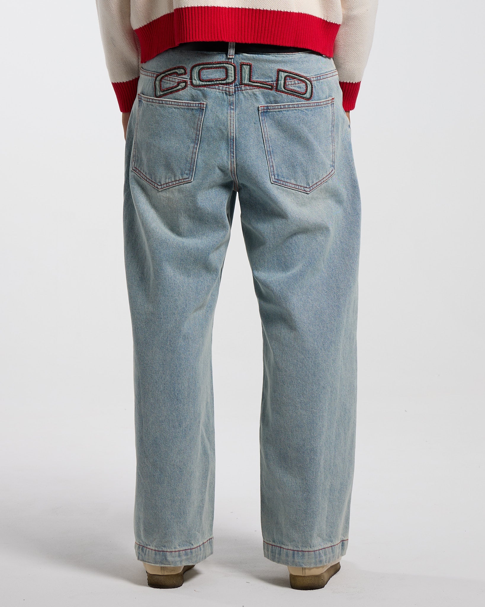 COWBOY V1 PANTS BLUE DENIM - Image 3