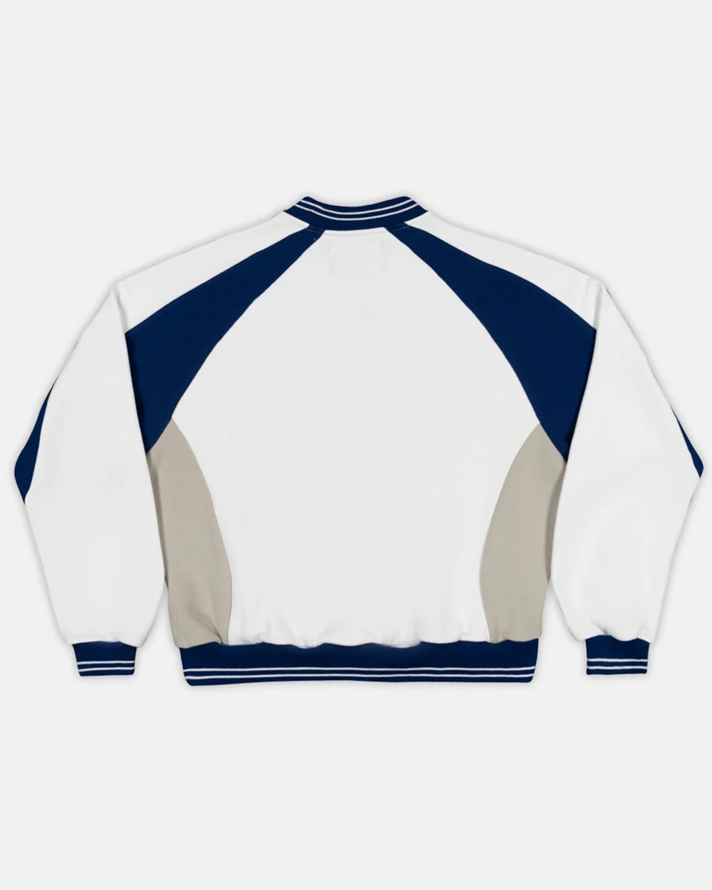 COWBOY VARSITY CREWNECK WHITE/BLUE - Image 2