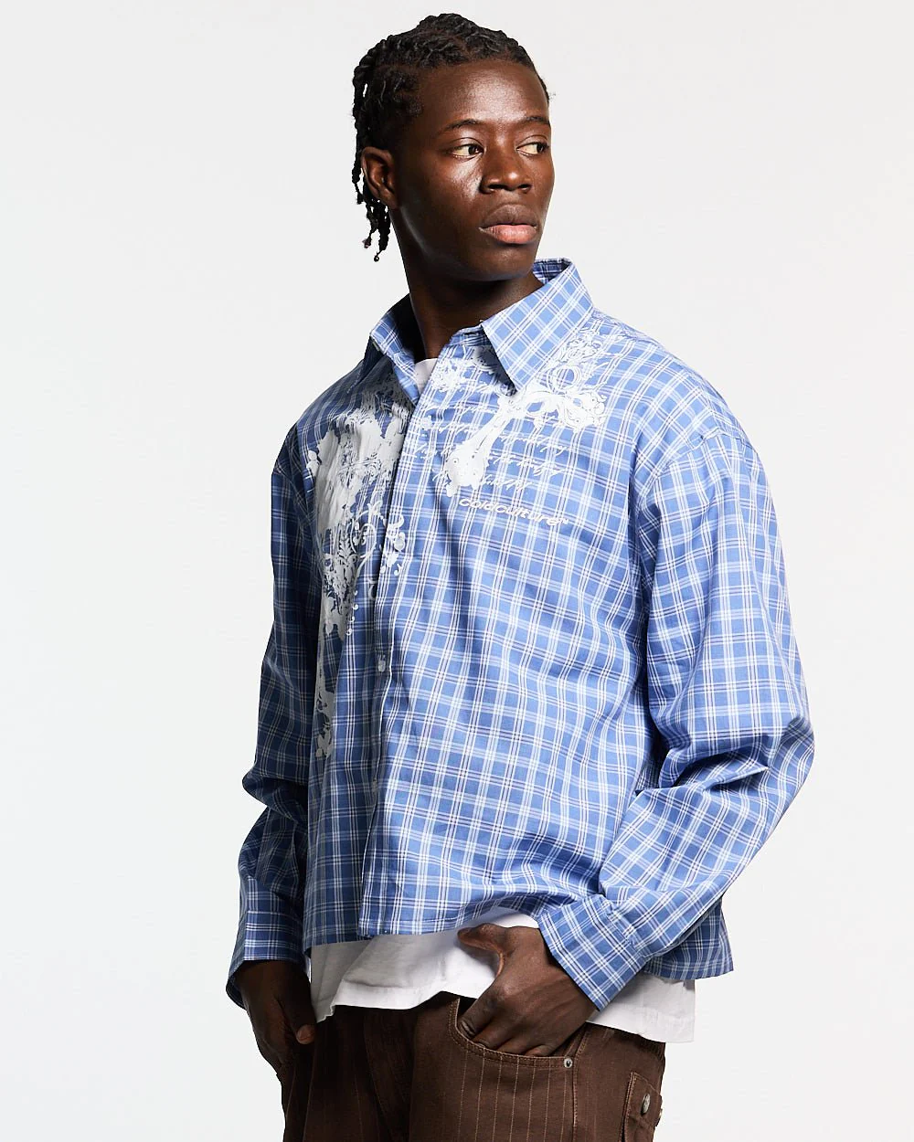 CROSS SHIRT BLUE - Image 2