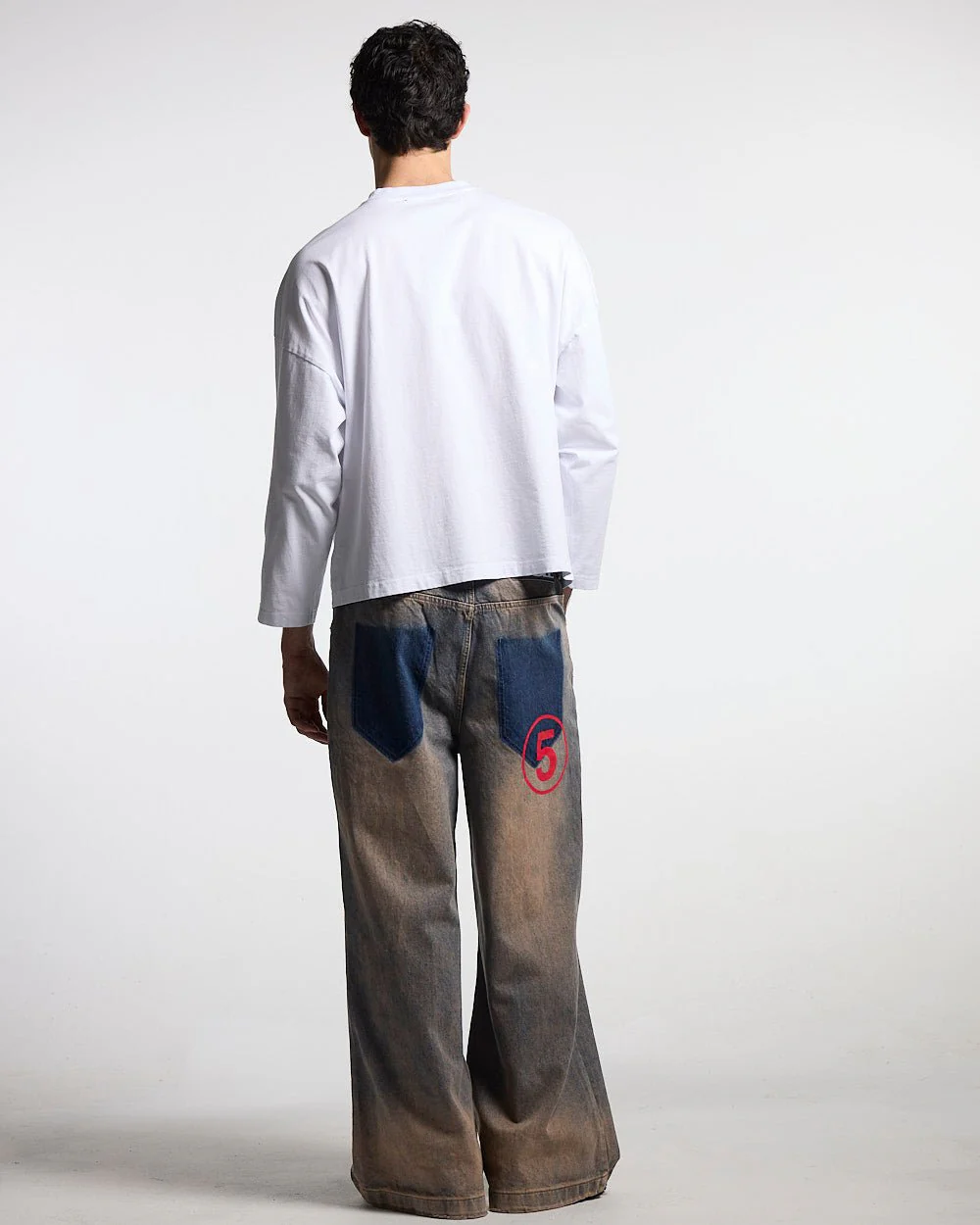 CROSSED SCRIPT LONGSLEEVE 2.0 WHITE - Image 4