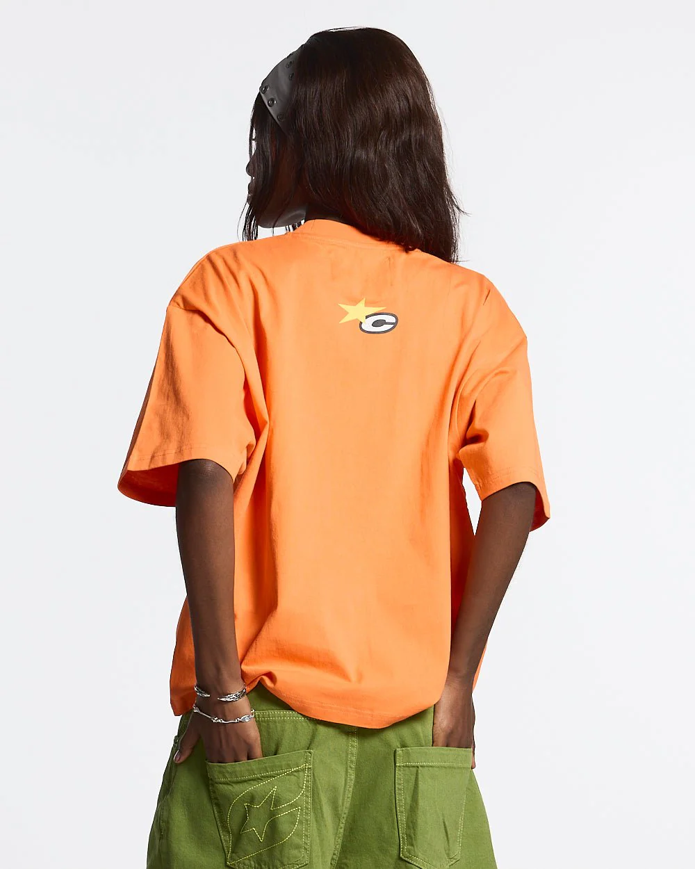 CULT STAR TEE FIRECRACKER ORANGE - Image 6