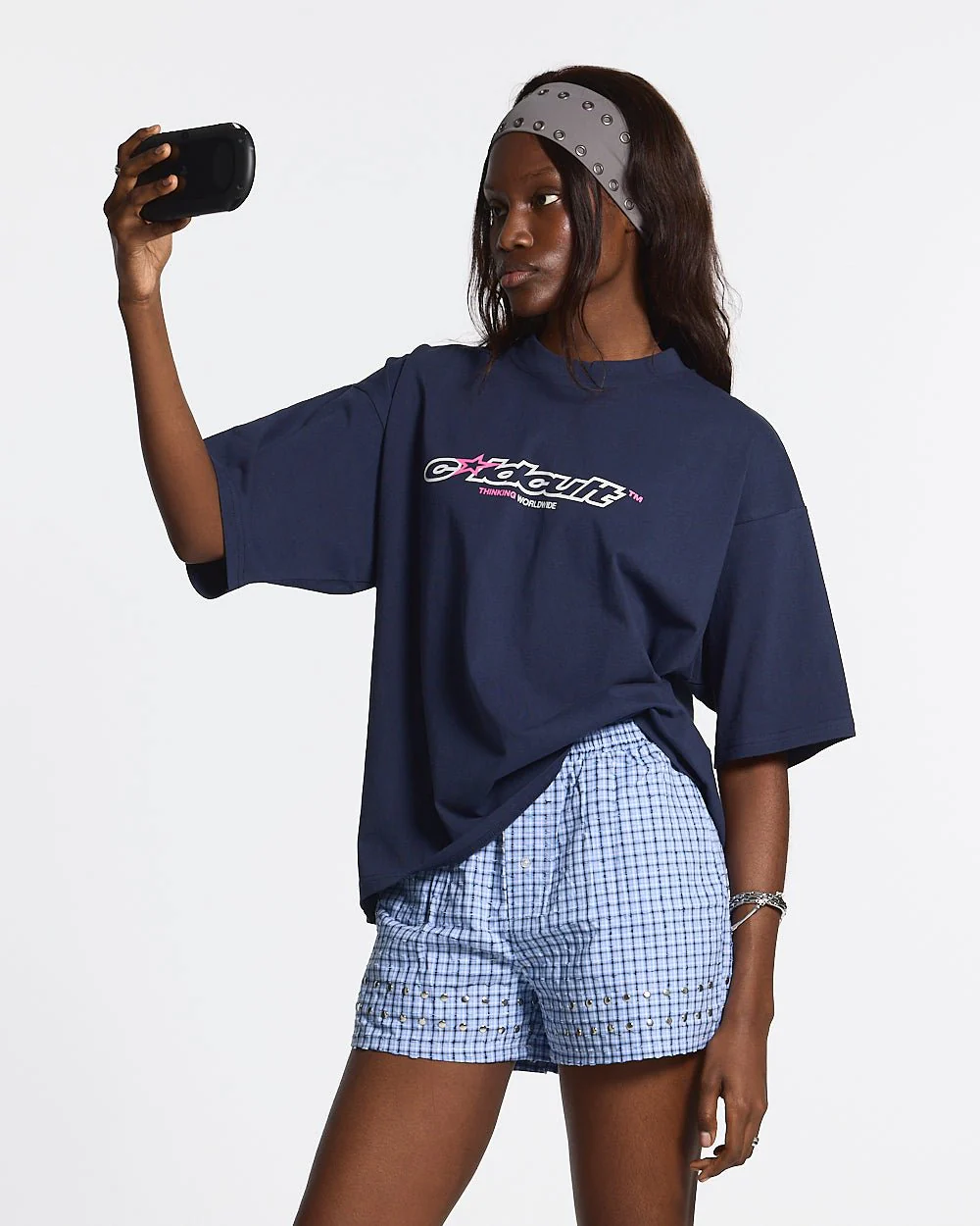 CULT STAR TEE INDIGO BLUE - Image 4