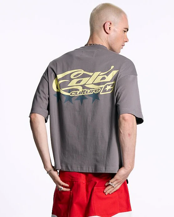CURLY COLD TEE ASH GREY - Image 2
