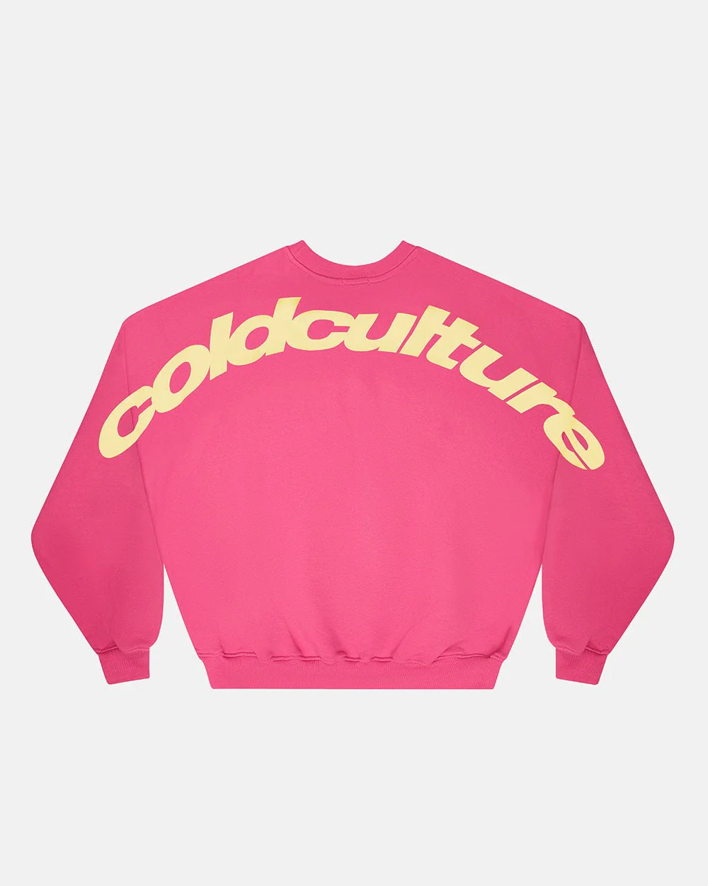 CURVED CREWNECK PINK