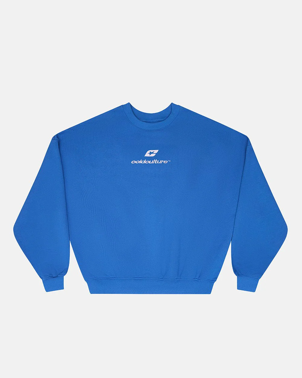CURVED CREWNECK BLUE - Image 2