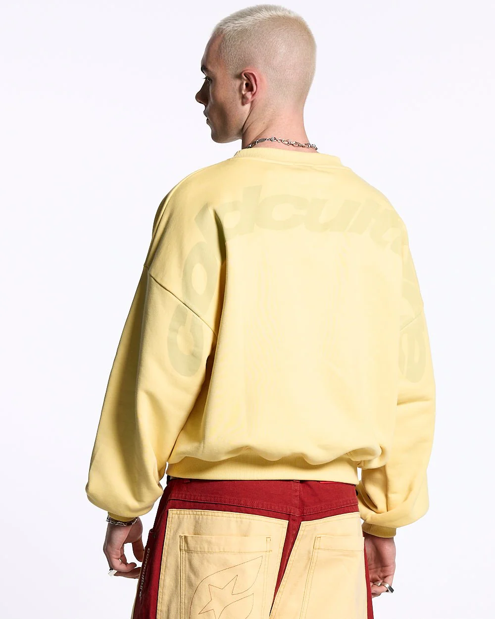 CURVED CREWNECK YELLOW - Image 4