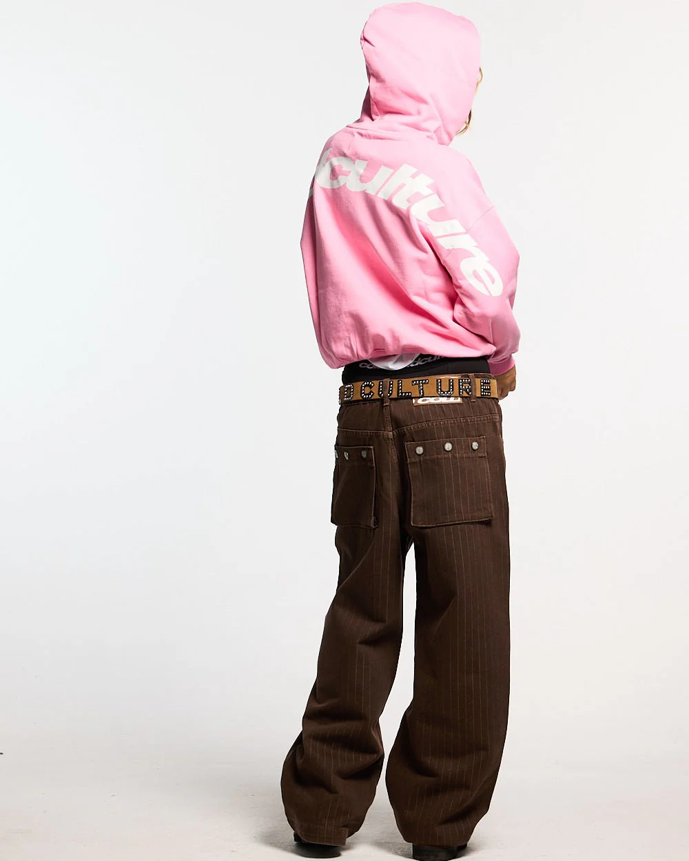 CURVED HOODIE PINK - Image 5