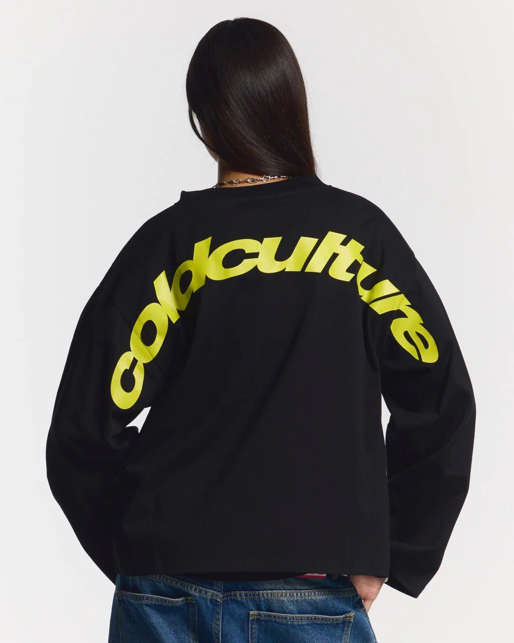 CURVED LONGSLEEVE BLACK - Image 5