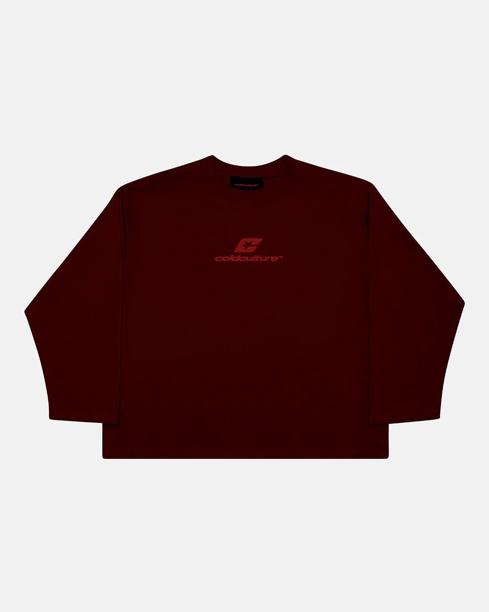 CURVED LONGSLEEVE BROWN - Image 2