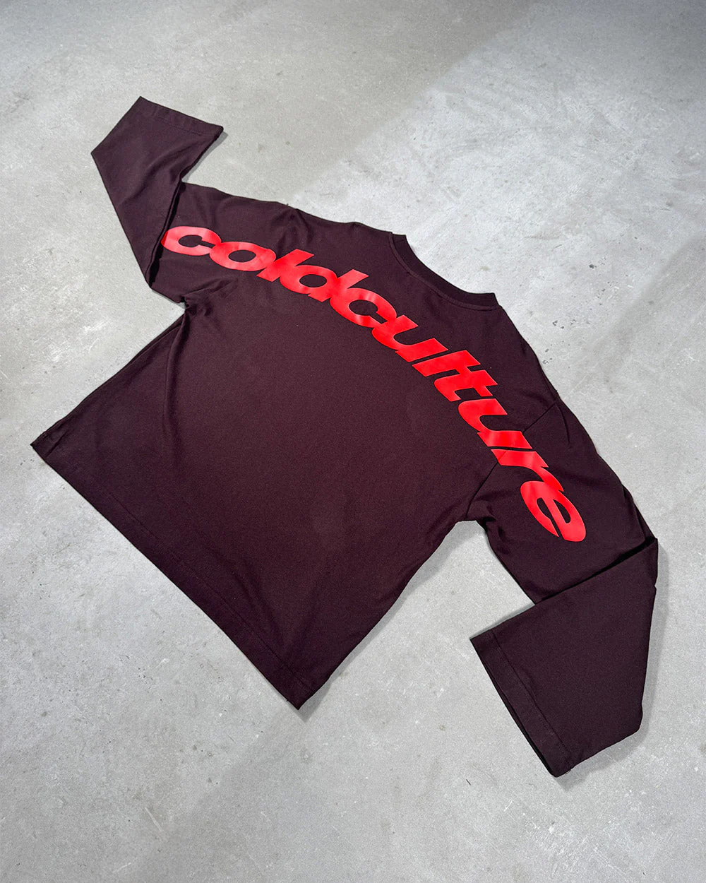CURVED LONGSLEEVE BROWN - Image 7