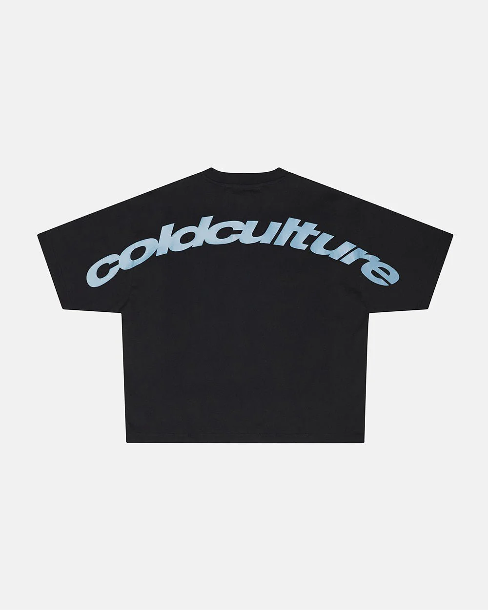 CURVED TEE BLACK