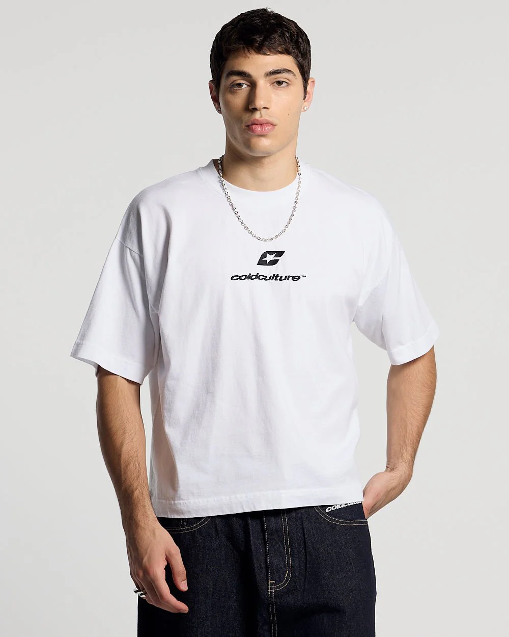 CURVED TEE WHITE - Image 3