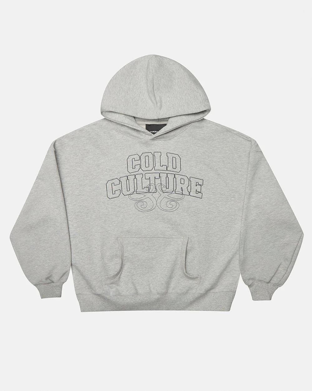 DAILY DRIFT HOODIE HEATHER GREY - Image 2