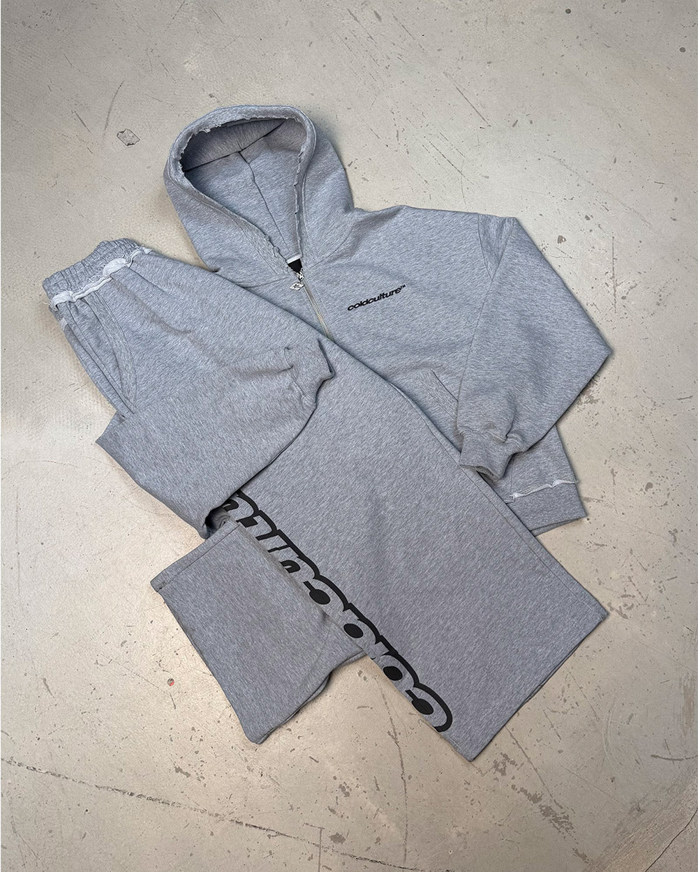 DAILY SET SWEATPANT GREY MELANGE - Image 11